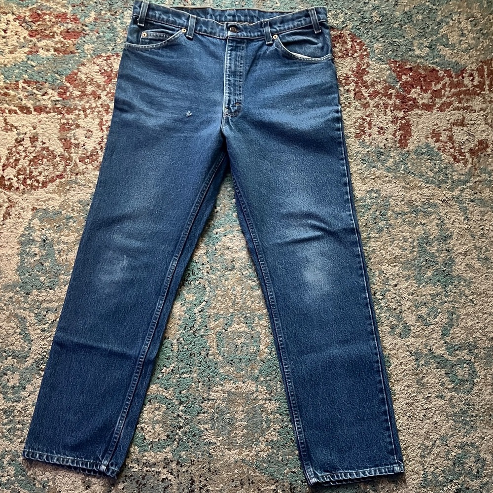 Levi's 509 Orange Tab Blue Jeans